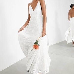 Wedding sparkly dress